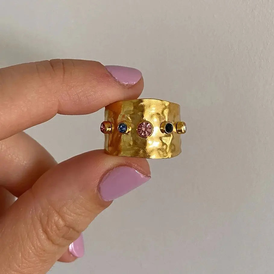 Capri Gemstone Statement Ring