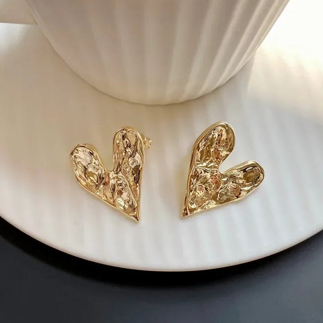 Verona Heart Studs