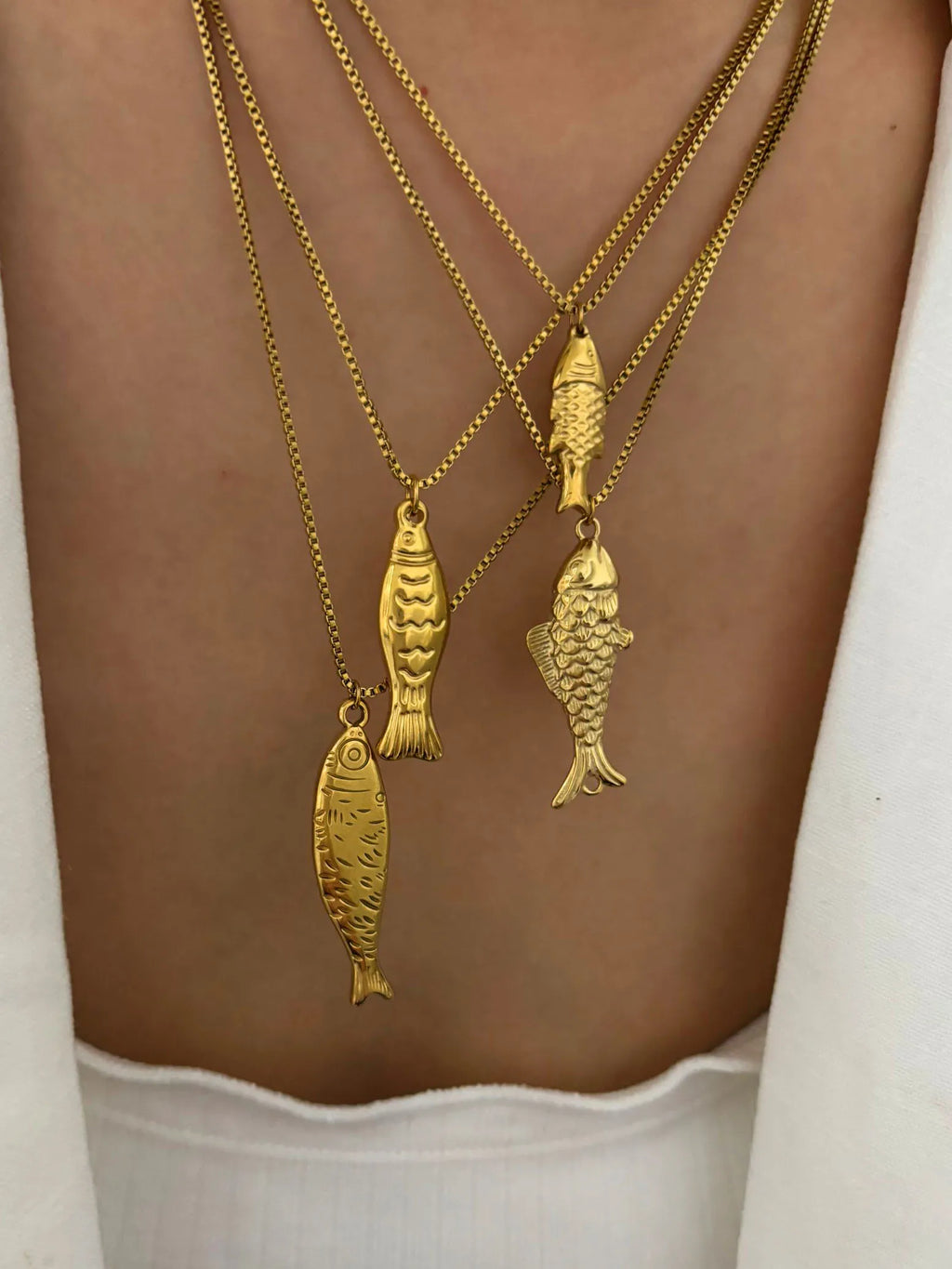 Positano Fish Necklace