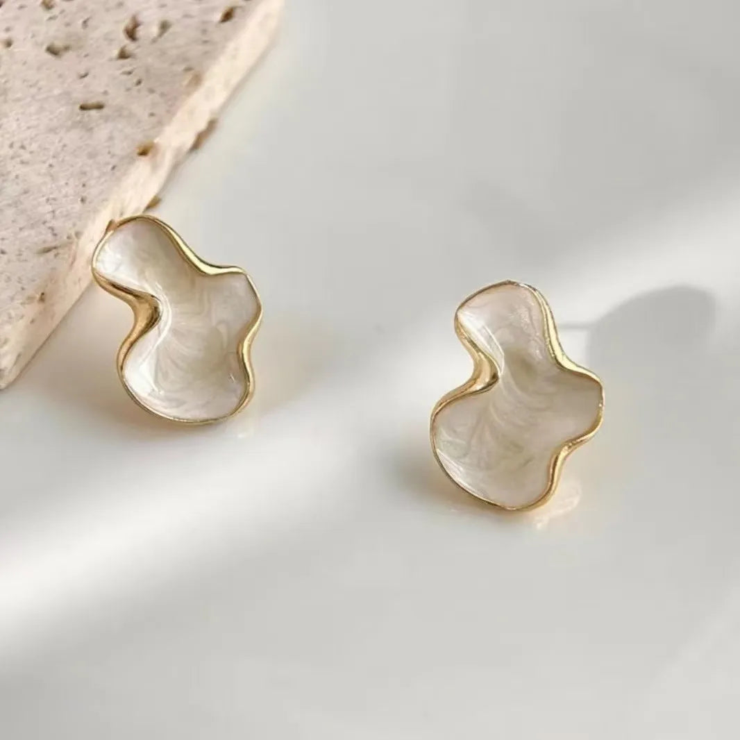 Cloud Stud Earrings