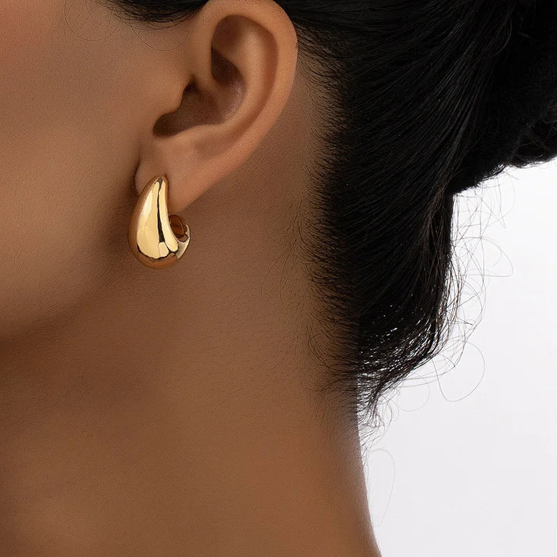 Amalfi Dome Drop Earrings