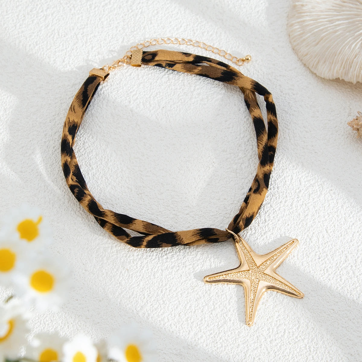 Coastal Leopard Necklace