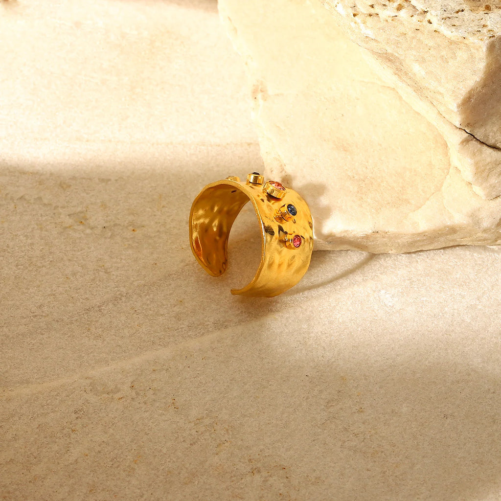 Capri Gemstone Statement Ring