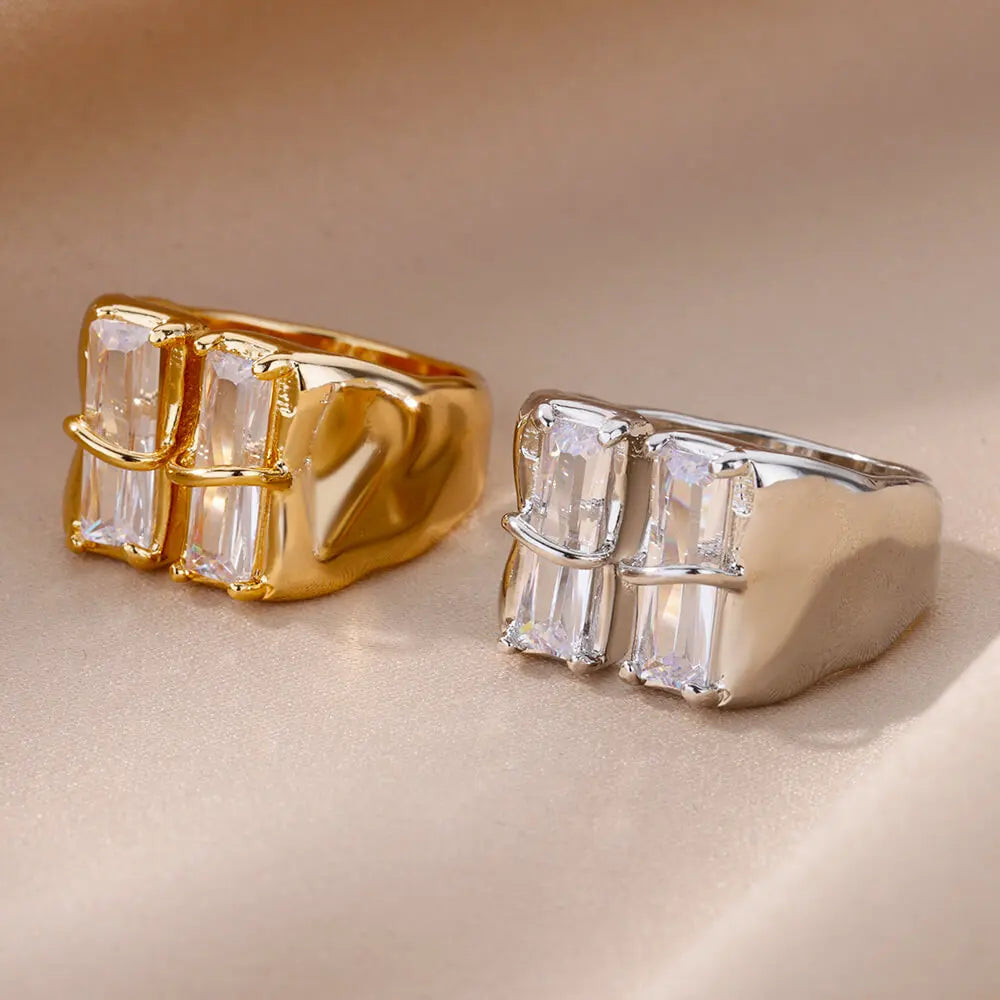 Monaco Zircon Ring