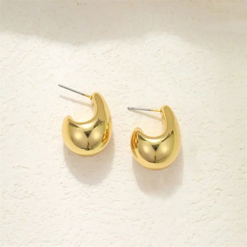 Amalfi Dome Drop Earrings