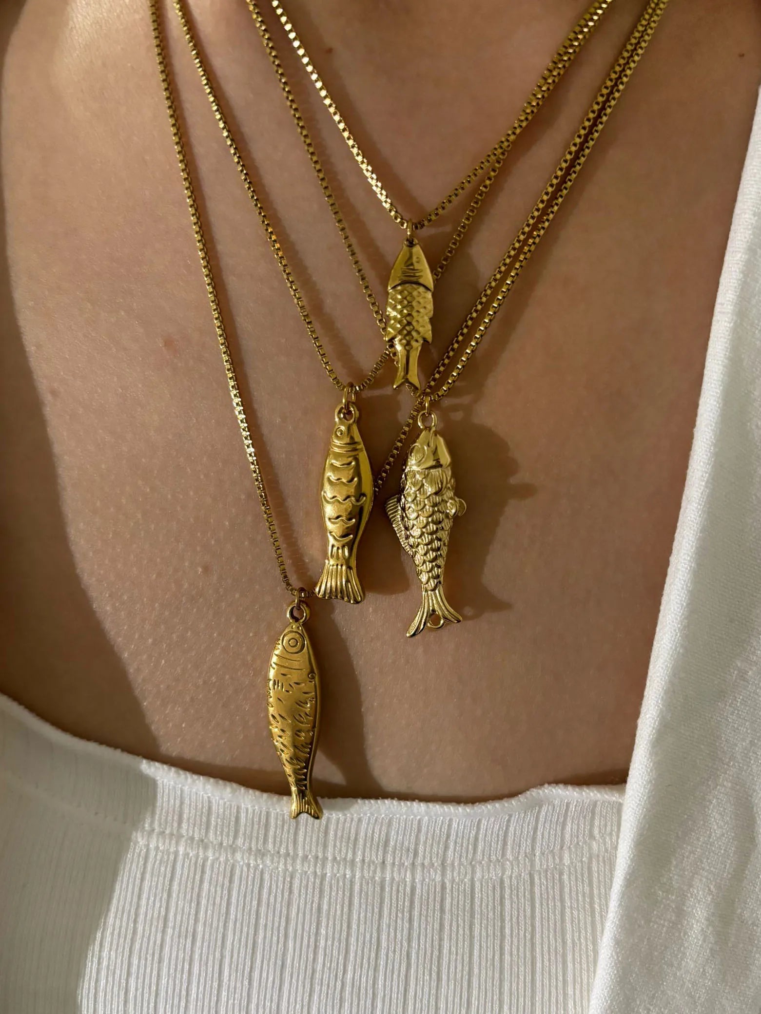 Positano Fish Necklace