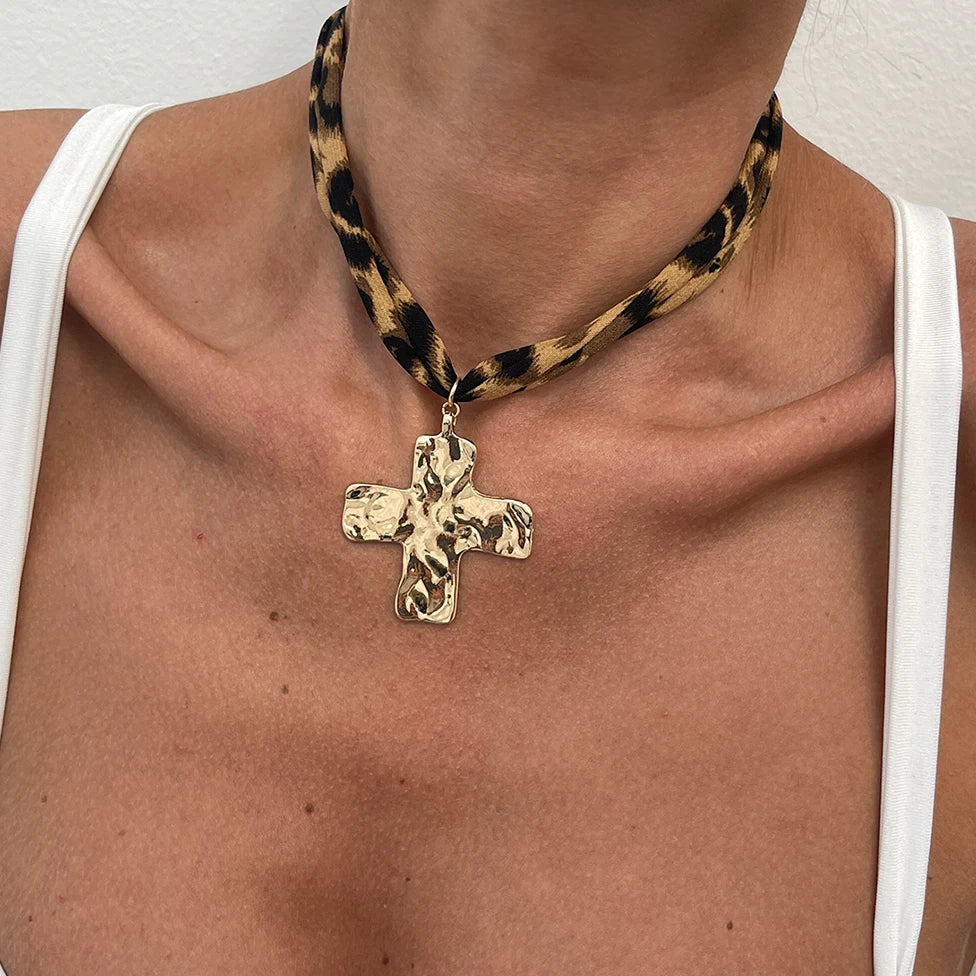 Coastal Leopard Necklace