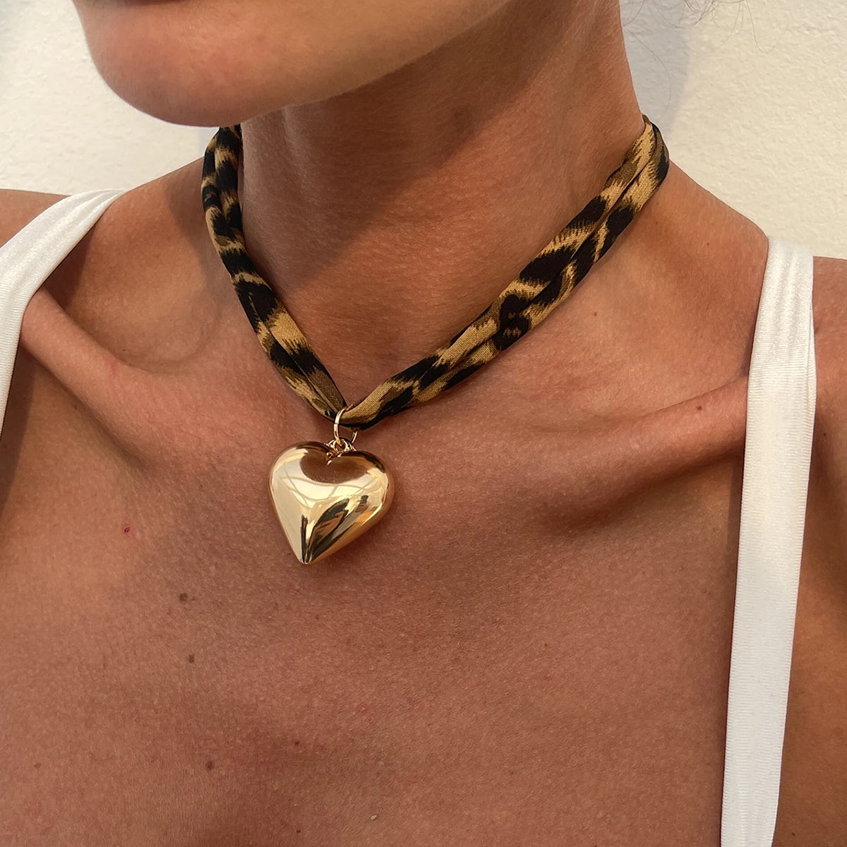 Coastal Leopard Necklace
