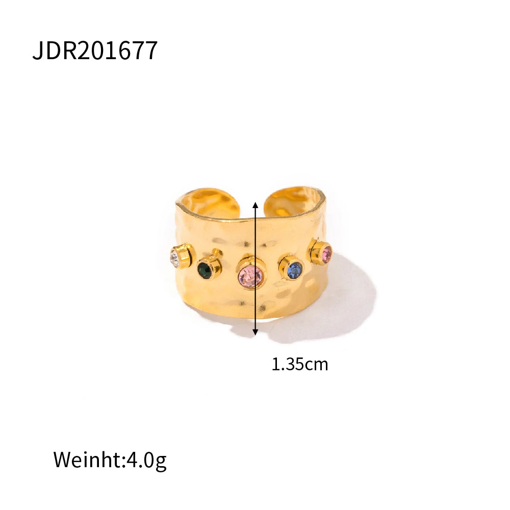 Capri Gemstone Statement Ring
