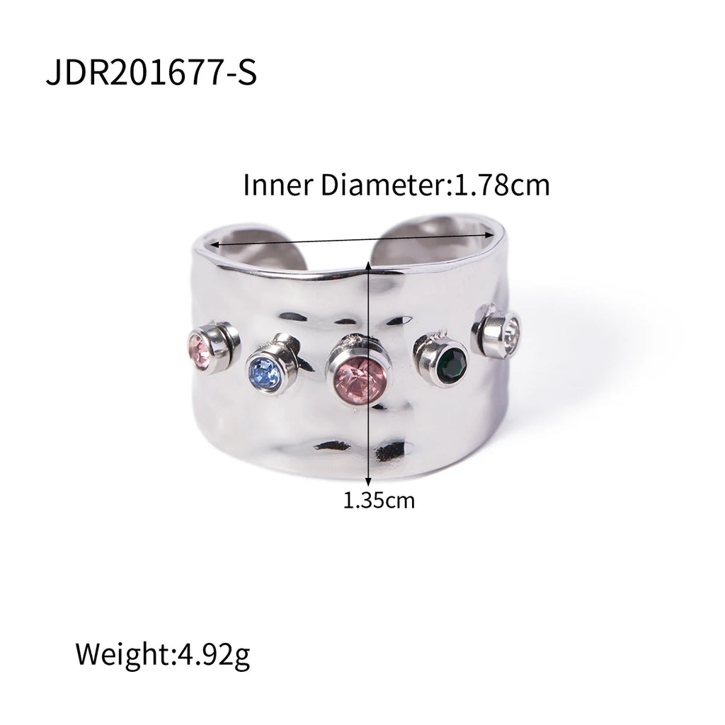 Capri Gemstone Statement Ring