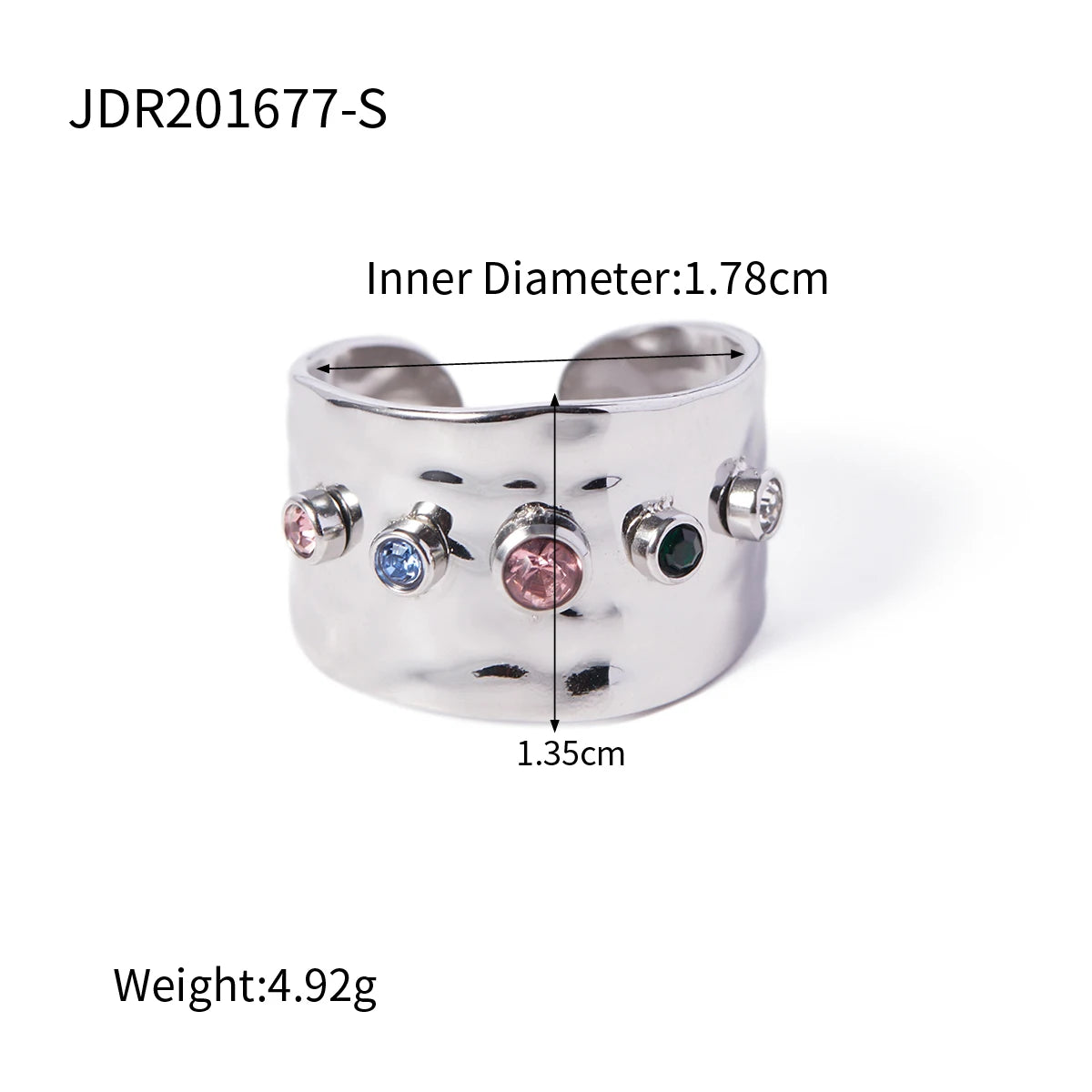 Capri Gemstone Statement Ring