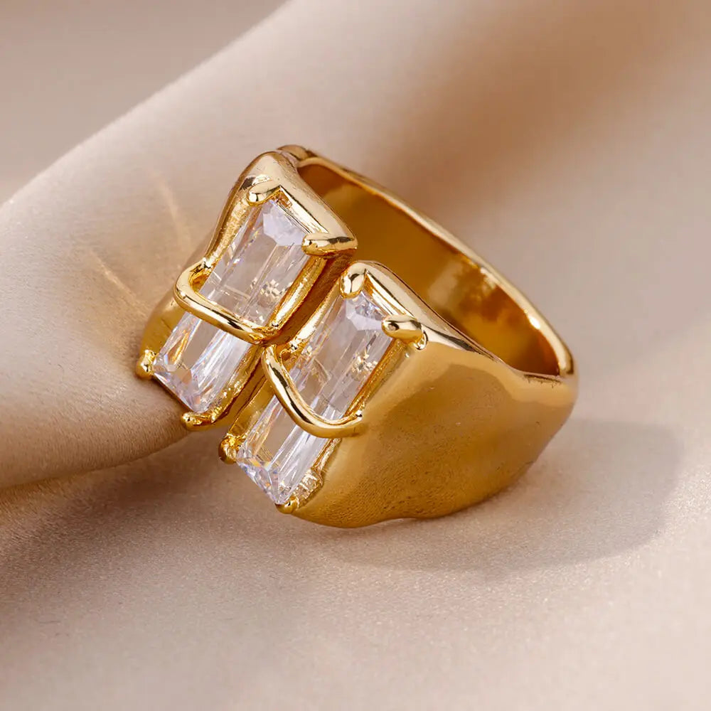 Monaco Zircon Ring